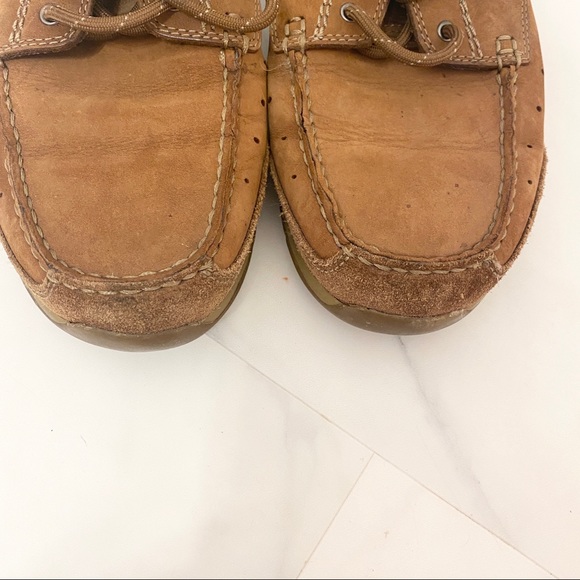 Clark’s Tan Armada English Tan Oxford Shoes 8.5 - Picture 2 of 8
